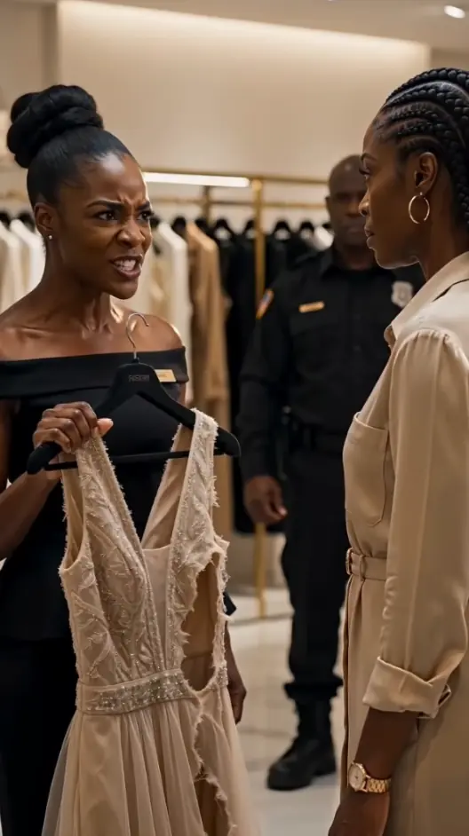 THE EMERALD DRESS THAT REVEALED WHO OWNED THE STORE