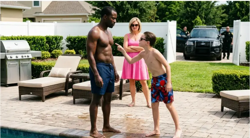HOA President Sent Her Son to Throw a Man Out of His Own Pool — Then Two Unmarked SUVs Rolled Up