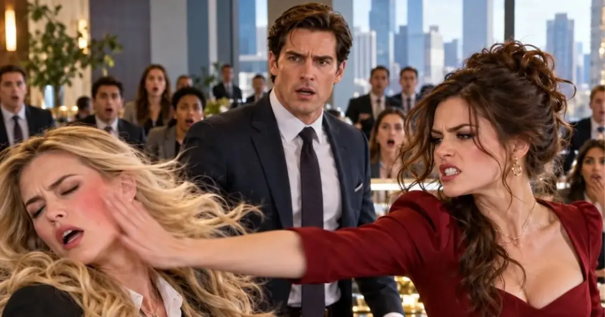 My Husband Let His Secretary Slap Me Over A Cup Of Coffee, Unaware I Secretly Own 64% Of His Entire Company