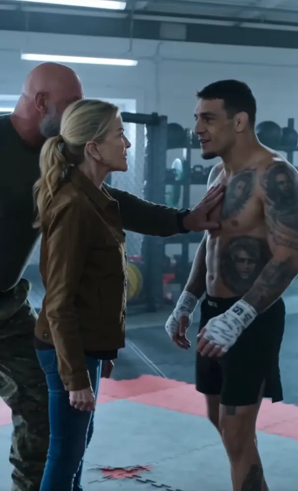 When an Undefeated Cage Fighter Threatens His Girlfriend's Mother, His Coach Suddenly Recognizes Her