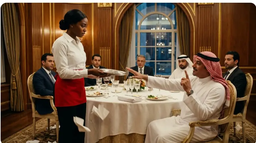 CEO Offered a Waitress $1 Million If She Could Speak Arabic — Her First Sentence Froze a $900 Million Deal