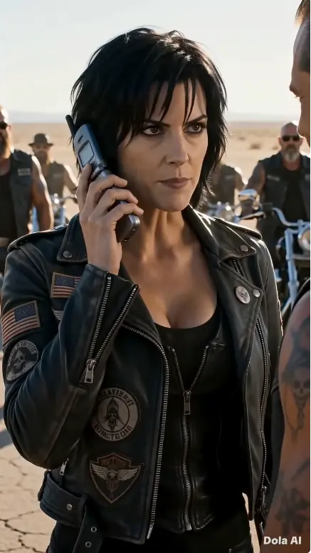 She Slapped the Most Feared Biker Boss in Front of His Entire Crew—Then Made One Phone Call That Exposed the Secret He Had Hidden for Years