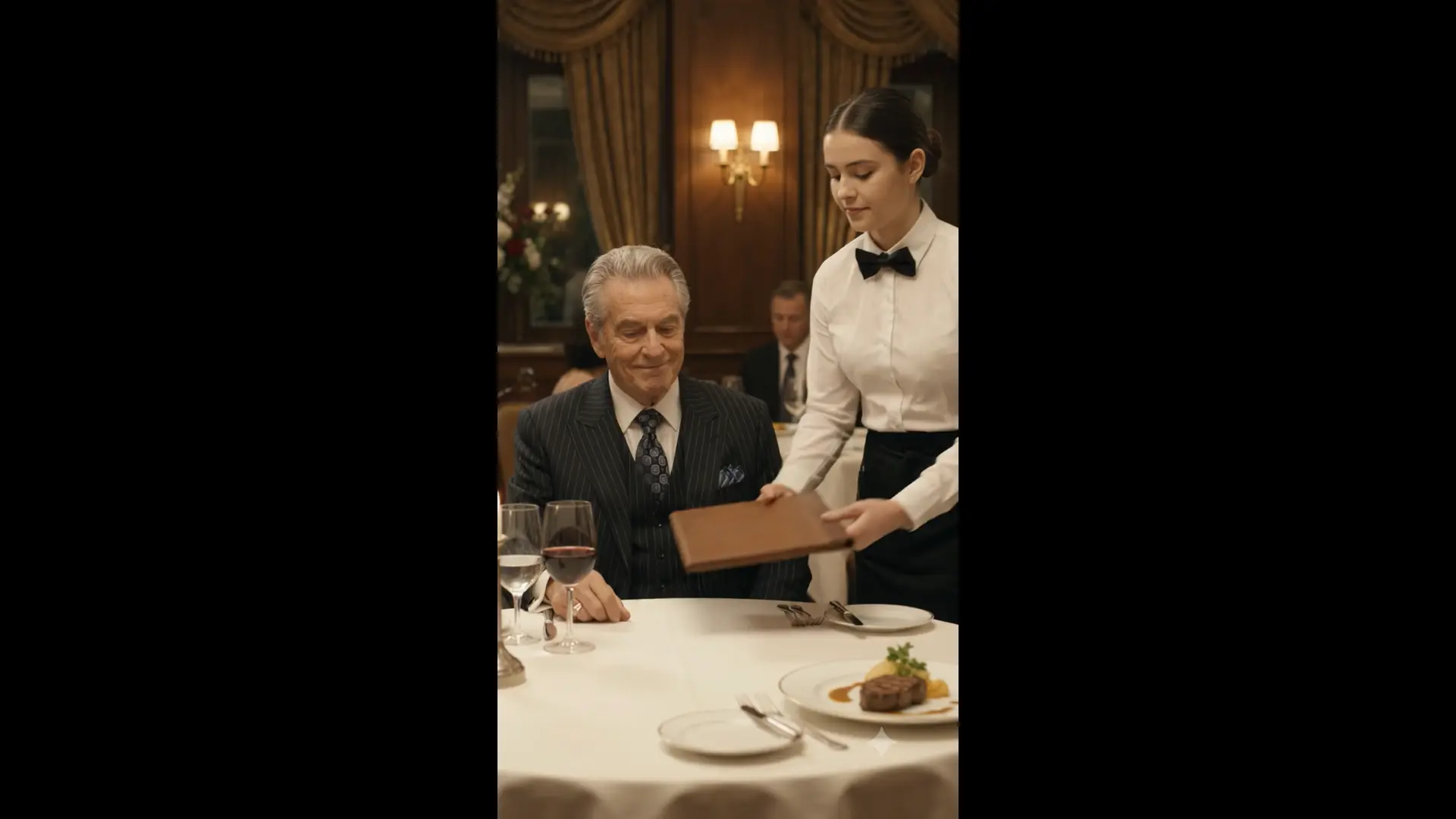 A Billionaire Humiliated a Waitress in Front of Everyone—But Her Next Words Revealed a Truth He Had Buried for Decades
