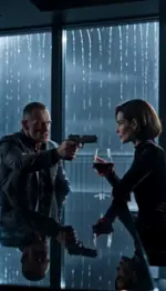 A Ruthless Mafia Boss Pointed a Gun at a Mysterious Woman During a Rainy-Night Showdown, but He Never Expected Her to Remain Calm, Raise Her Glass of Red Wine, and Reveal a Deadly Secret That Would Turn the Entire Underworld Against Him