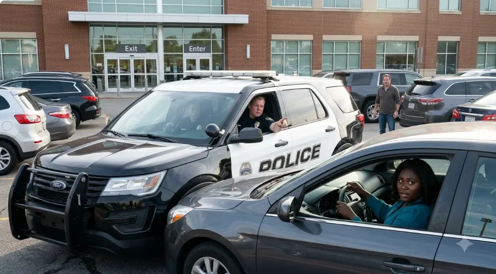 Police SUV Rams a Black Woman’s Car — Then Officers Blame Her and Threaten Arrest