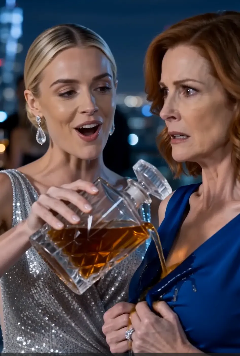 Chloe Bennett poured a cocktail over a quiet woman's dress to impress a billionaire—never imagining that one cruel moment could destroy everything she had worked for.