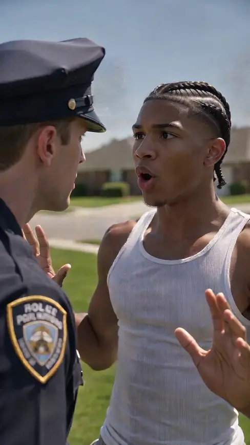 Police Tackled a Young Black Man While He Mowed His Father's Lawn - Then the Front Door Opened