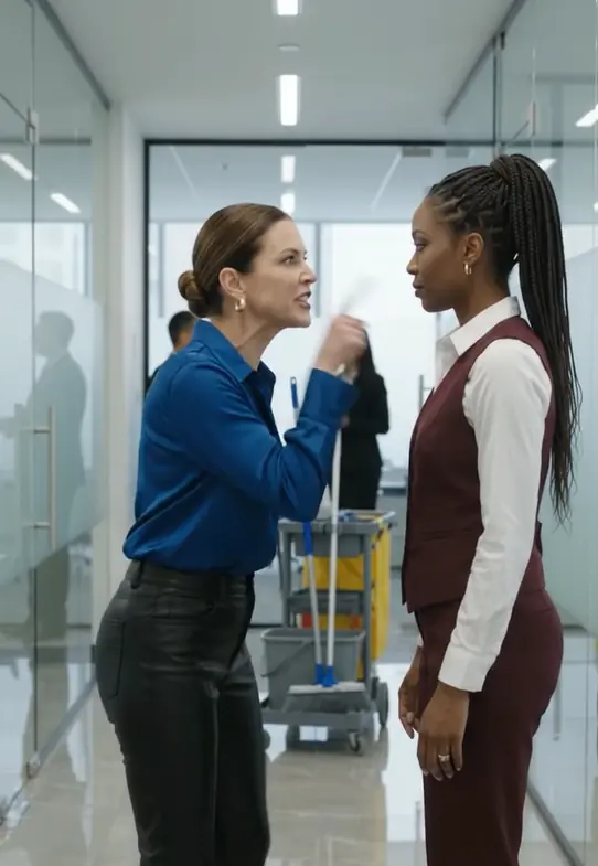 CEO Ordered to Kneel and Clean—Then Revealed Her True Identity